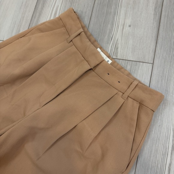 Abercrombie Pants 30/10S Brown Sloane Tailored Linen Trouser Pants 27" Inseam - Picture 4 of 12